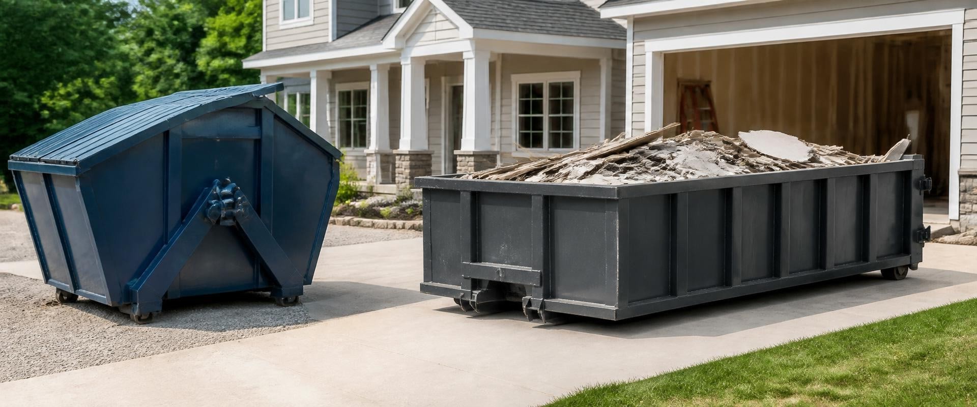 Understanding Roll-off Dumpsters and Front-load Dumpsters for Your Home Projects